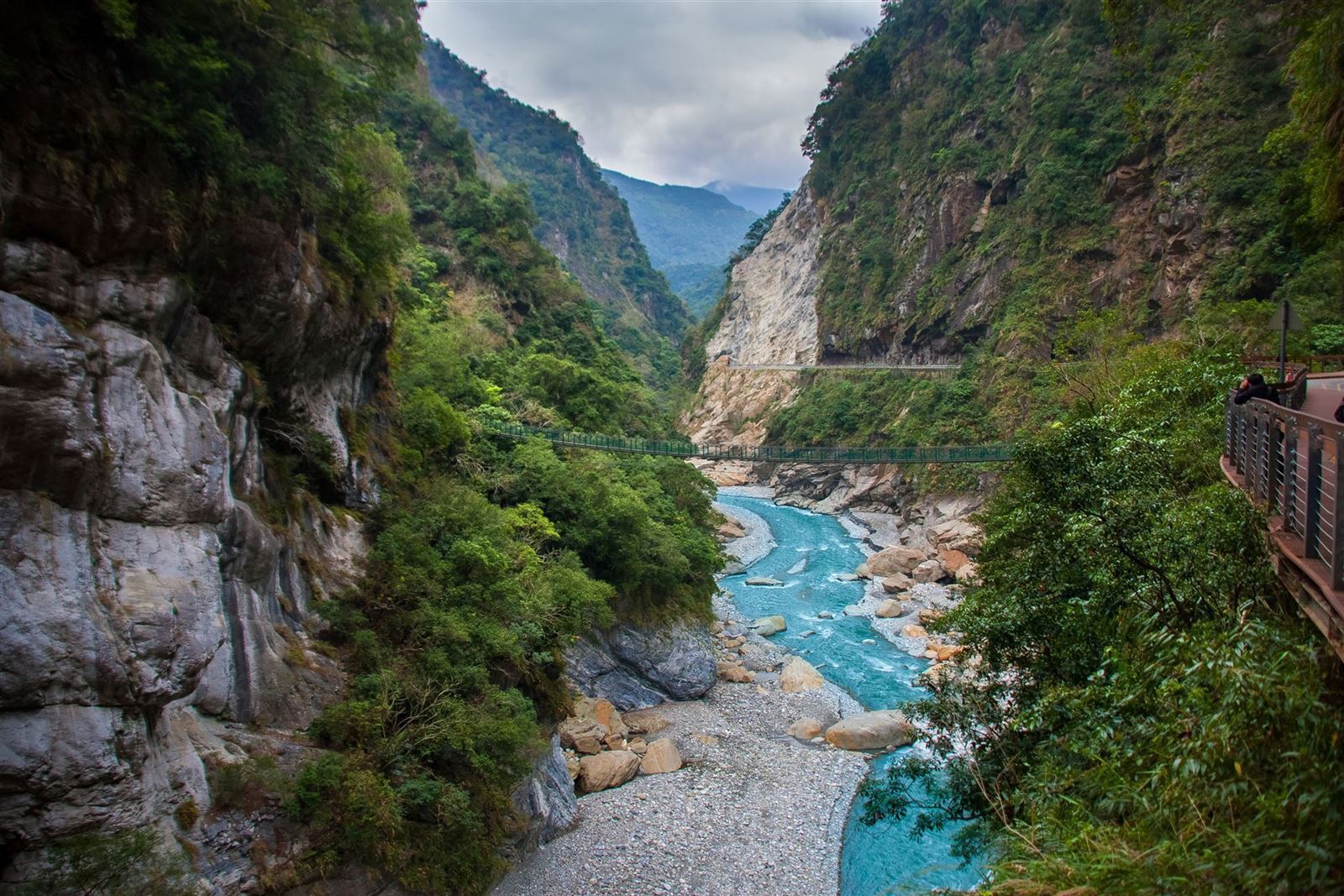 Taroko Nationalpark mit Schlucht